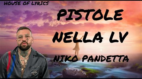 canzoni di niko pandetta pistole nella fendi|niko pandetta maresciallo lyrics.